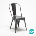 20er set stühle industrieller stil aus metall- und stahl für küche und bar steel one 20 stück 