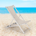Strandliege Liegestuhl Sonnenliege aus Aluminum Riccione Gold Angebot