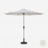Sonnenschirm für Terrasse Garten  3x3 mit zentrale Stange Flamenco Angebot