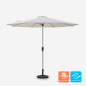 Sonnenschirm für Terrasse Garten  3x3 mit zentrale Stange Flamenco Sales