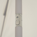 Sonnenschirm 2x2 mit zentraler Stange winddicht Noosa Eigenschaften