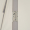 Sonnenschirm 2x2 mit zentraler Stange winddicht Noosa Eigenschaften