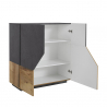 Sideboard 100x43cm 2 Türen Küche Wohnzimmer modern Klain Report Sales