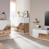 Küchenbuffet 100x43cm Wohnzimmerschrank 2 Türen weiß Holz Klain Wood Katalog