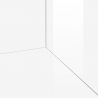 Küchenschrank 200x43cm für Wohnzimmer, 4 Fächer, Weiß Hariett Katalog