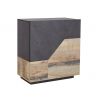 Moderne Anrichte 80x43cm Wohnzimmer Küche 2 Fächer Adara Report Angebot