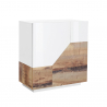 Sideboard Adara Wood 80x43 cm, 2 Fächer, modern für Wohnzimmer, Küche, Schlafzimmer Angebot
