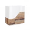 Sideboard Anrichte 80x43cm 2 Fächer Wohnzimmer Küche modernes Zimmer Adara Holz Angebot