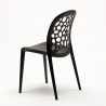 Stapelbare Stühle für Küchen Bar Garten Stuhl Design Löcher Messina WEDDING Sales