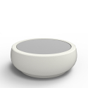 Runder Beistelltisch 100 cm modernes Design für draußen Chubby Side Table Slide 
