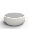 Runder Beistelltisch 100 cm modernes Design für draußen Chubby Side Table Slide 