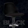 New Orleans Black Edition Moderner drehbarer verstellbarer Barhocker schwarz Angebot