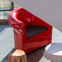 Sessel Outdoor Lounge modernes Design Garten Terrasse Kalla Slide