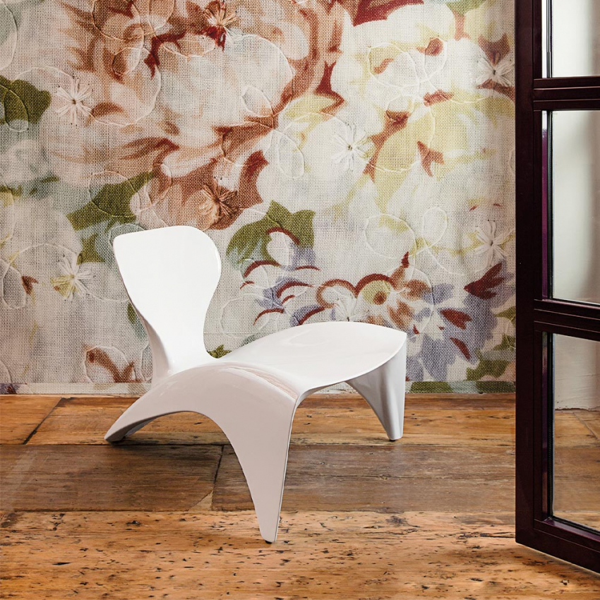 Niedriger Stuhl Design Modernes Wohnzimmer Innen und Außenbereich Isetta Slide
