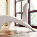 Niedriger Design-Sessel für Innen- und Außenbereich Isetta Slide Eigenschaften