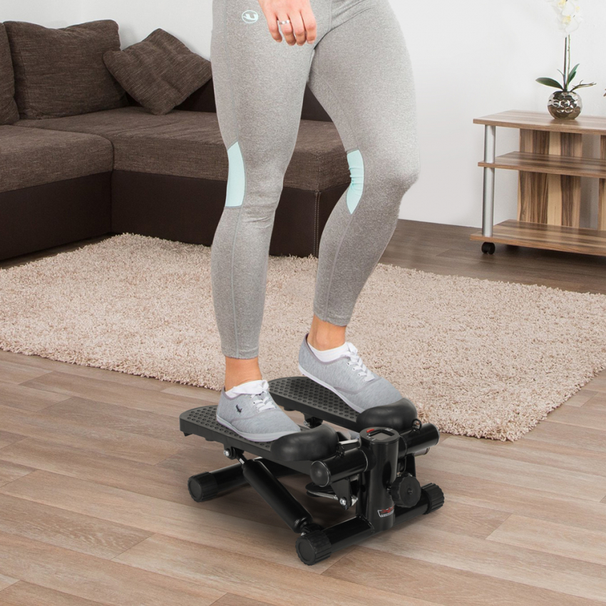Stepper Mini Pedal Exerciser Fitness Beine Gesäß Hüften Cellulite Heviz