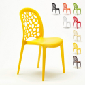 Stapelbare Stühle für Küchen Bar Garten Stuhl Design Löcher Messina WEDDING 