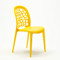Stapelbare Stühle für Küchen Bar Garten Stuhl Design Löcher Messina WEDDING 