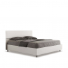 Doppelbett mit Bettkasten 160x190cm, Design Kopfteil, weiß Demas Angebot