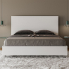 Doppelbett mit Stauraum 160x190cm weißes Holz Design New Egos Rabatte