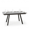 Ausziehbarer Küchentisch 90x160-220cm weiß Design Mirhi Long Angebot