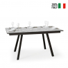 Ausziehbarer Esstisch 90x160-220cm, modernes Design, Mirhi Long Marble Verkauf