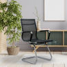 Ergonomischer Bürostuhl, modernes Design, Freischwinger Kog V Lagerbestand