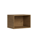 Wohnwand mit TV-Halterung, 3 Hängeschränke, modernes Holzdesign A09 Katalog