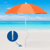 Strand-Sonnenschirm windfest UV-Schutz 180 cm Girafacile Prometeo 