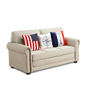 Passgenaues Stoffsofa mit Polstern Sweet Dreams Maße