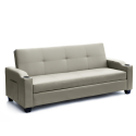 2-Sitzer-Kunstleder-Schlafsofa Ambra pronto letto Sales