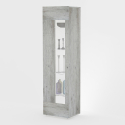 Wohnzimmer-Küchenschrank mit 4 Glasböden, modernes Design Daiquiri Angebot