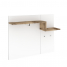 Moderne Wandgarderobe für Eingangsbereich mit 2 Haken, Ablage Zet Cilan Acero Angebot