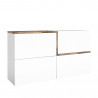 Sideboard 150cm 4 Klappen Wohnzimmer Esszimmer Zet Lumi Ahorn Angebot