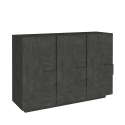 Moderne Anrichte für den Eingangsbereich, 121 cm, Sideboard mit 3 Türen Ping Ardesia M Angebot
