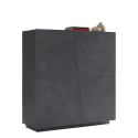 Moderne Design-Kommode 120 cm Wohnzimmermöbel 2 Türen 4 Fächer Vega Home Angebot