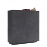 Moderne Design-Kommode 120 cm Wohnzimmermöbel 2 Türen 4 Fächer Vega Home Angebot