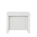 Pratika Weiß 90x51-300cm weiß glänzend Konsolentisch ausziehbar Angebot
