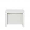 Ausziehbarer Konsolentisch Hochglanz Weiß 90x51-300cm Pratika White Angebot