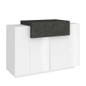 Moderne weiße Anrichte Küchenschrank Wohnzimmer Coro Bata Ardesia Angebot