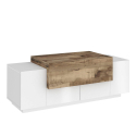 Niedriges Flur-Sideboard mit 2 Türen und Klappeinsatz Coro Baix Acero Angebot
