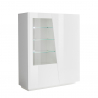 Moderne Wohnzimmer Vitrine Weiß Vega Bias Angebot