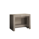 Ausziehbarer Konsolentisch Esstisch 90x51-300cm Ulmenholz Pratika Pearl Angebot
