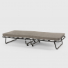 Klappbett mit Radmatratze und Lamellen 80x180 Ares 