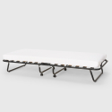 Klappbett mit Matratze und Mikrofaserlatten 80x180cm Apollo 