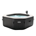 Intex 28454 Whirlpool Pure Spa Octagon Bubble, Jet und Salzwassersystem Becken 201x71 Auswahl