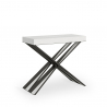 Ausziehbarer Tisch modernes Design Weiß 90x40-300cm Diago