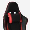 Gaming-Stuhl ergonomische Kissen verstellbare Armlehnen Adelaide Fire Lagerbestand