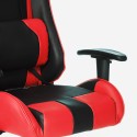 Gaming-Stuhl ergonomische Kissen verstellbare Armlehnen Adelaide Fire Auswahl