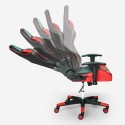 Gaming-Stuhl ergonomische Kissen verstellbare Armlehnen Adelaide Fire Modell